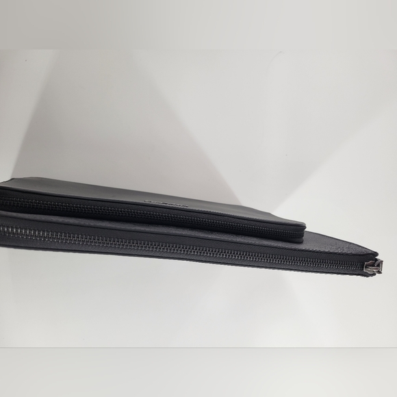 Coach Ethan Portfolio in Signature Canvas, Charcoal Black Style No. CW363, NWT - Picture 6 of 6